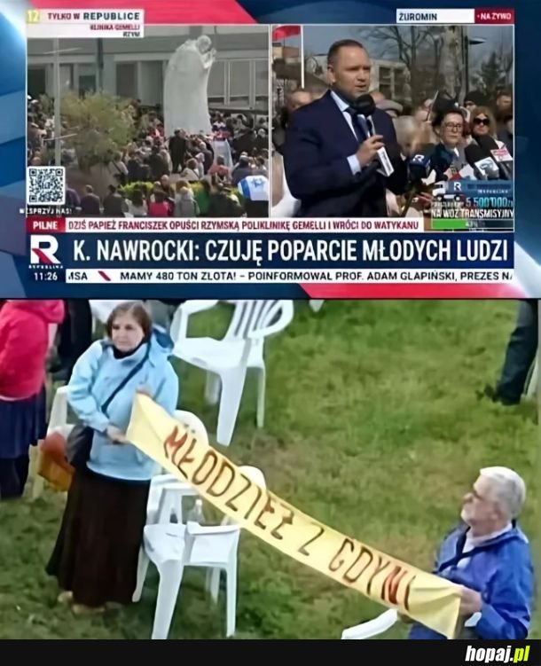 To poparcie pachnie naftaliną i kroplami inoziemcowa