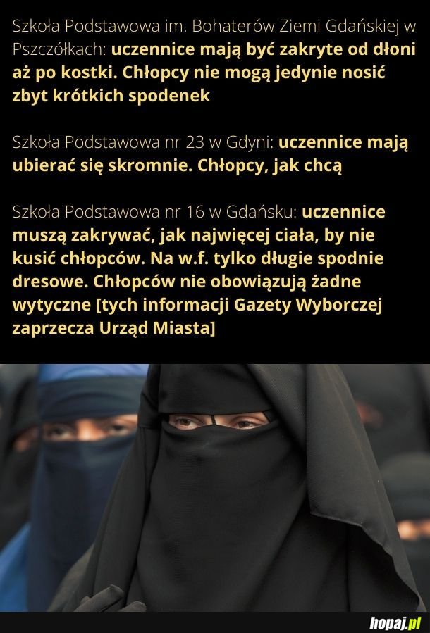 Tymczasem w szkołach...