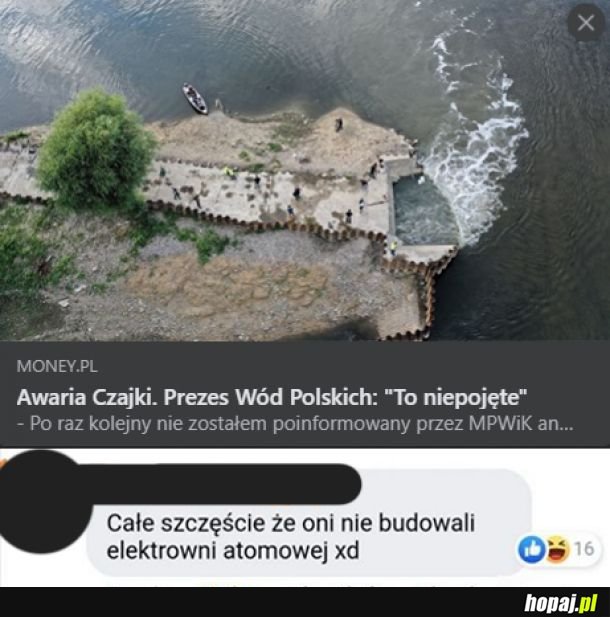 W sumie jest to jakiś powód do radości