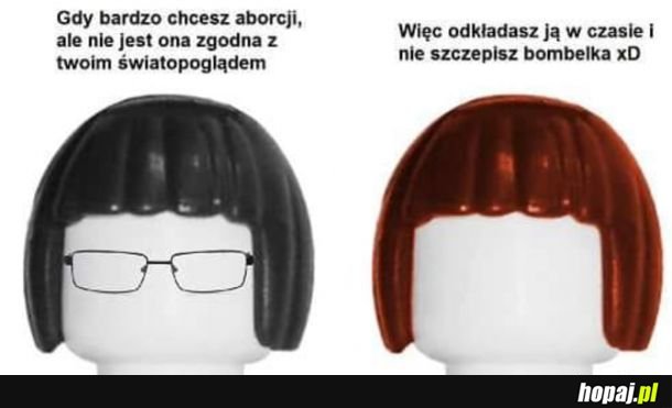 Dziwna fryzura