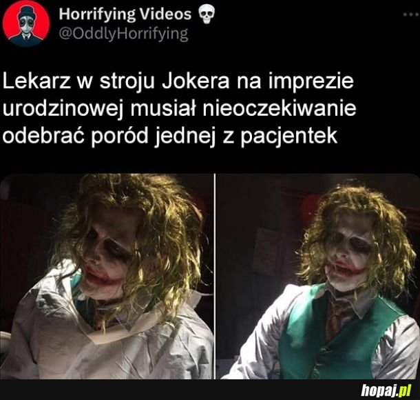 Idealny strój do odbierania porodu