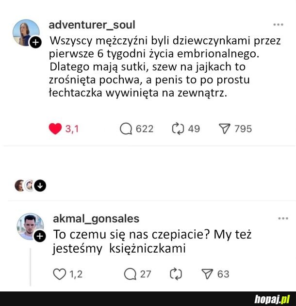 Każdy facet był kiedyś dziewczynką