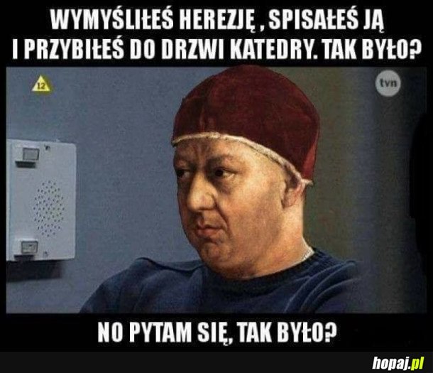 PRZYZNAJ SIĘ LUTER