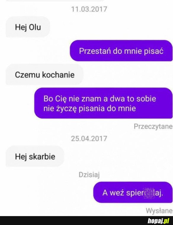 PROSIŁA BY NIE PISAŁ