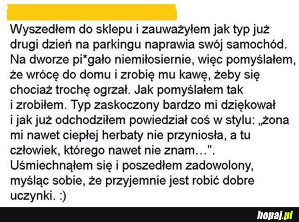 Miło pomagać