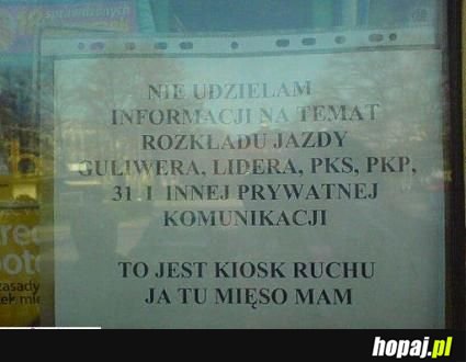 To jest kiosk!