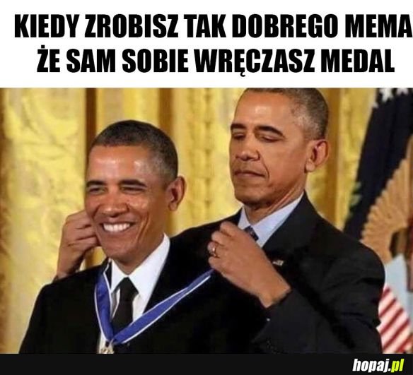 Przyznaję sobie medal