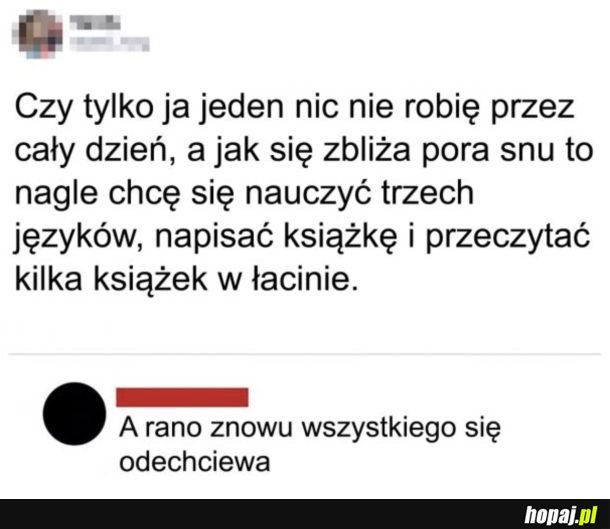 I tak w kółko