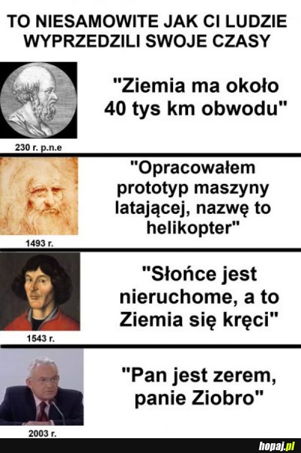 Ludzie, którzy wyprzedzili swoje czasy