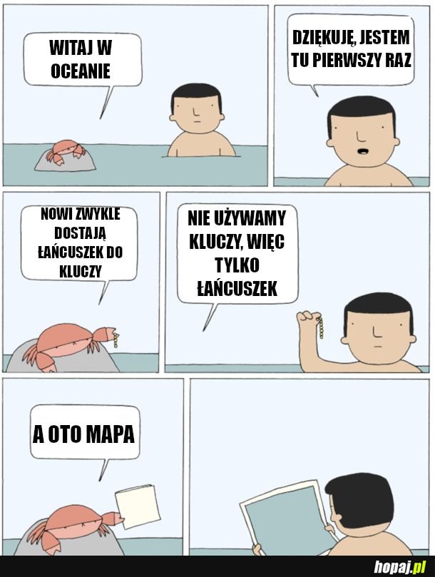  Witaj nowy członku oceanu 