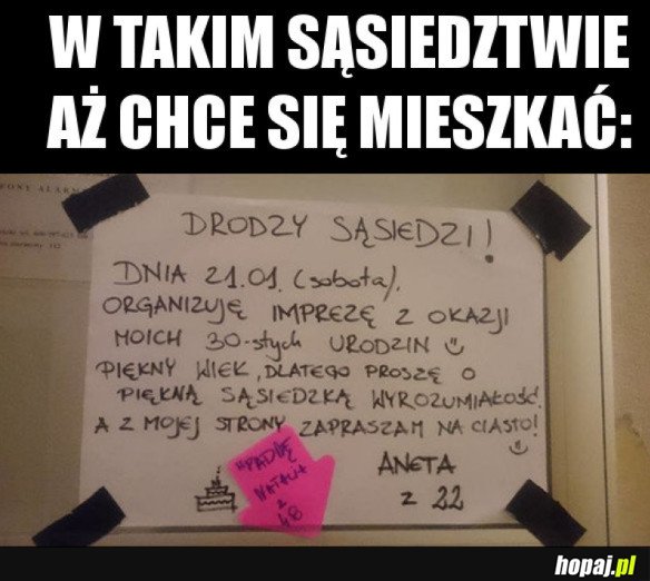 TAKIE OGŁOSZENIA TO JA ROZUMIEM