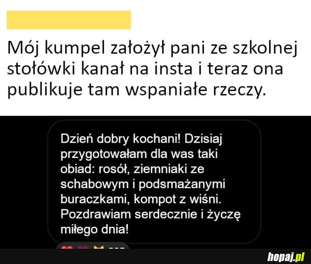 Pani ze stołówki