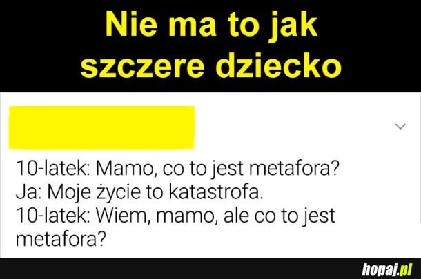 Zbyt szczere