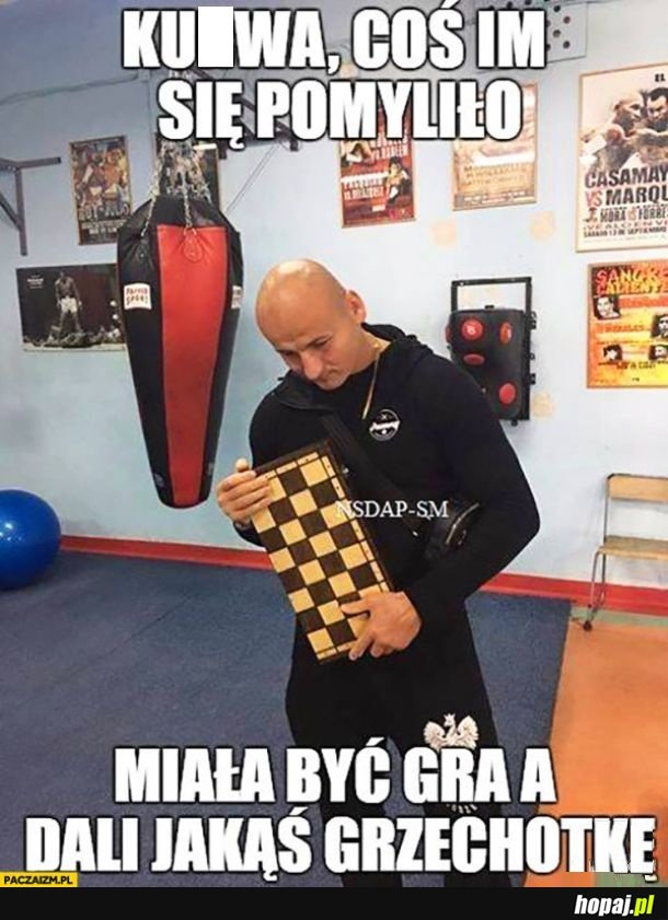 Boks to nie szachy - tu trzeba myśleć!