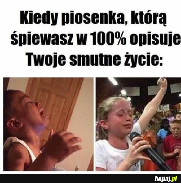 MOJE SMUTNE ŻYCIE