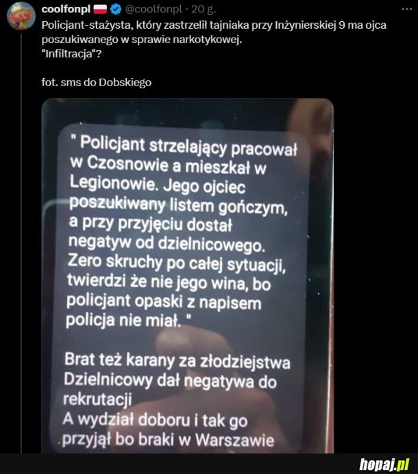 Policyjny stażysta