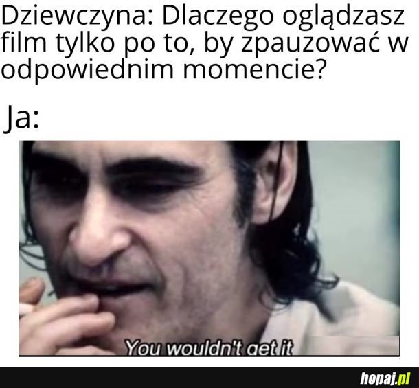 Nie zrozumiesz