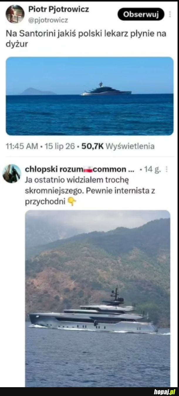 Widziano lekarza