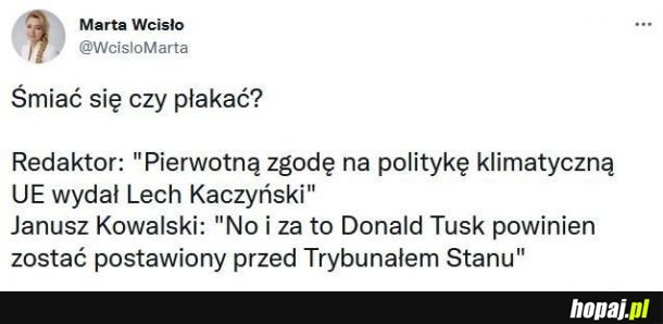 Cholerny Tusk był nawet Lechem Kaczyńskim aby tylko zniszczyć Polske