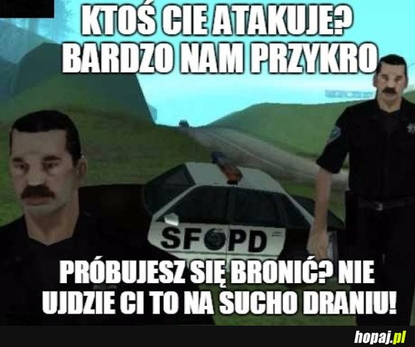 JEDYNA SŁUSZNA POLICJA