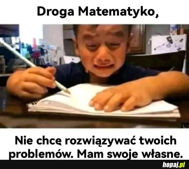 Problemy niekoniecznie matematyczne