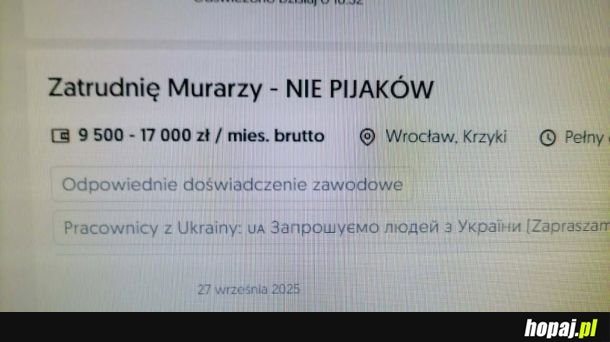 Co jeszcze? Może jeszcze mają dobrze robić?