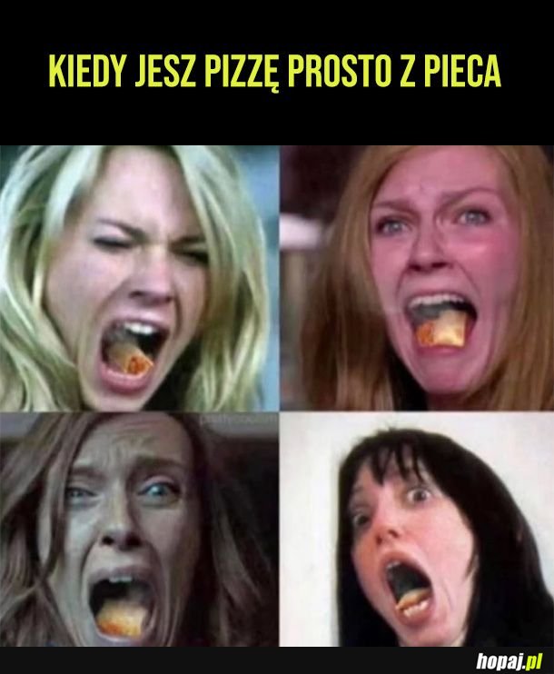 Gorąca pizza