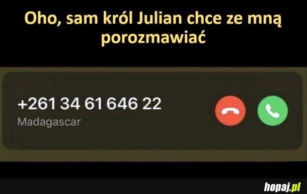 Telefon od króla Juliana