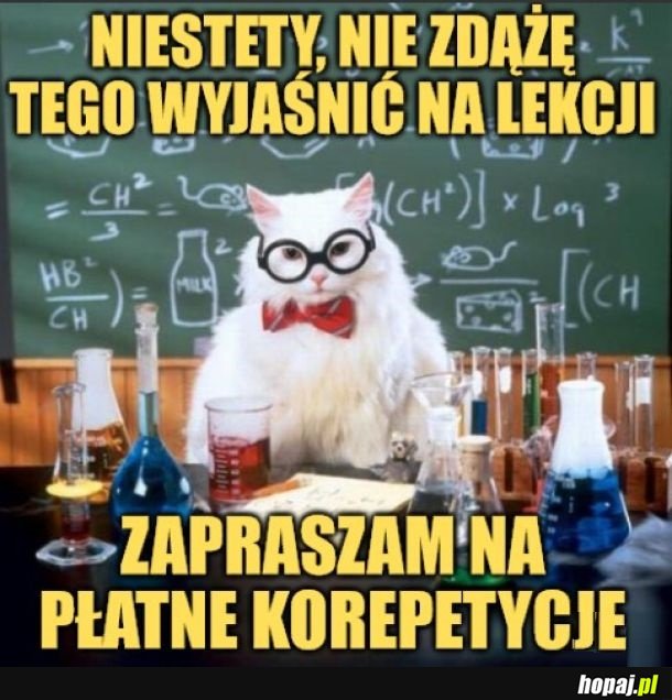 Korepetycje.