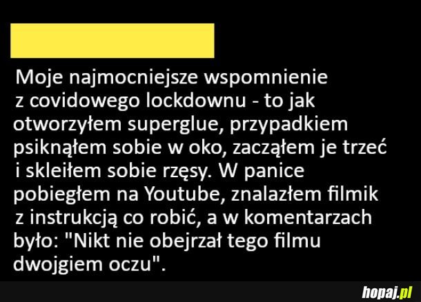Wspomnienie z lockdownu