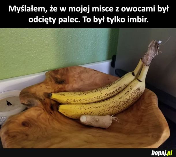 Ale się wystraszyłem