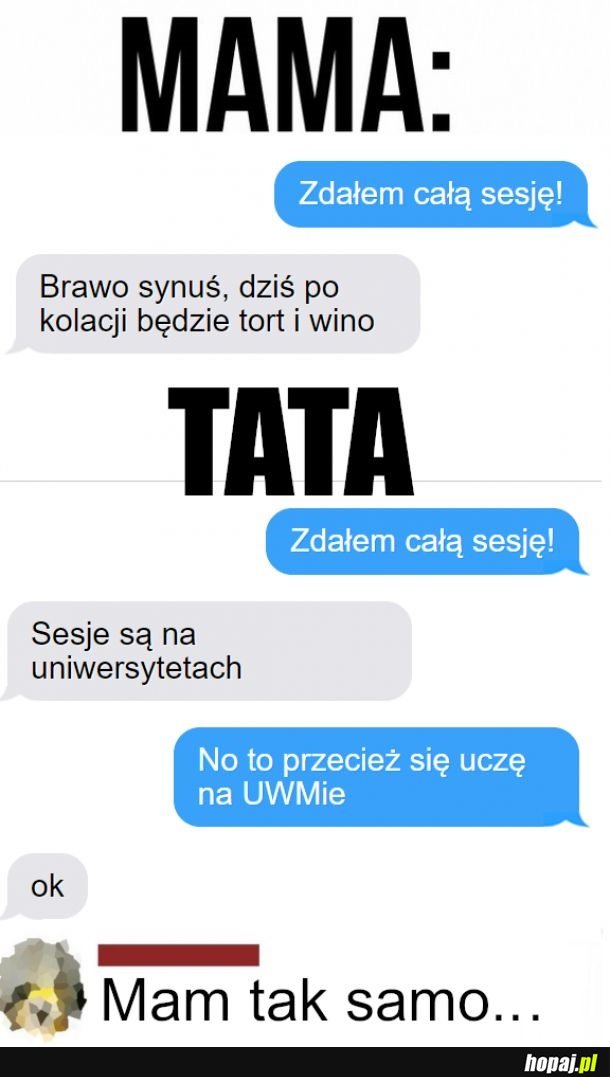 Tata bardzo tak