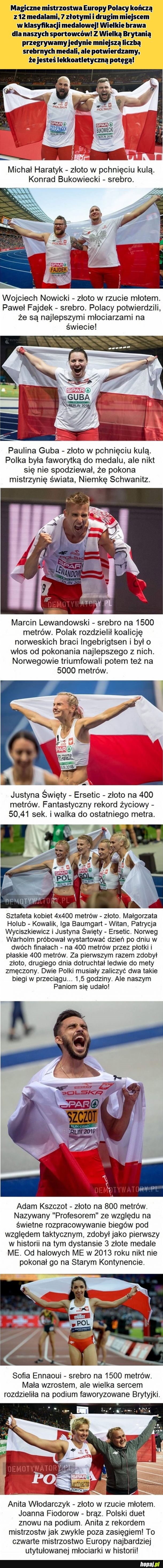 Magiczne mistrzostwa Europy Polacy