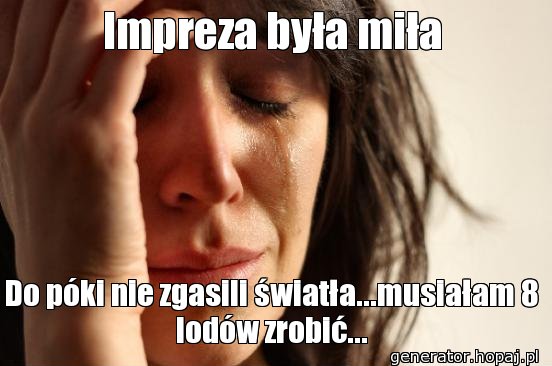 Impreza była miła