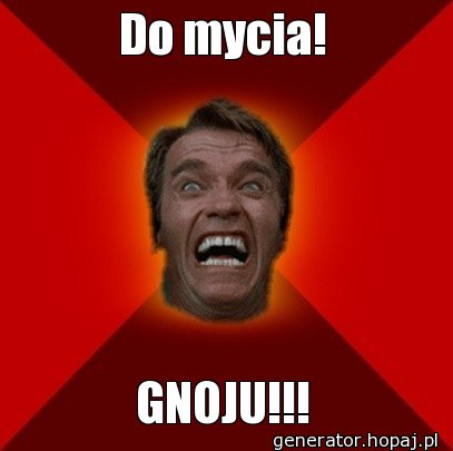 Do mycia!