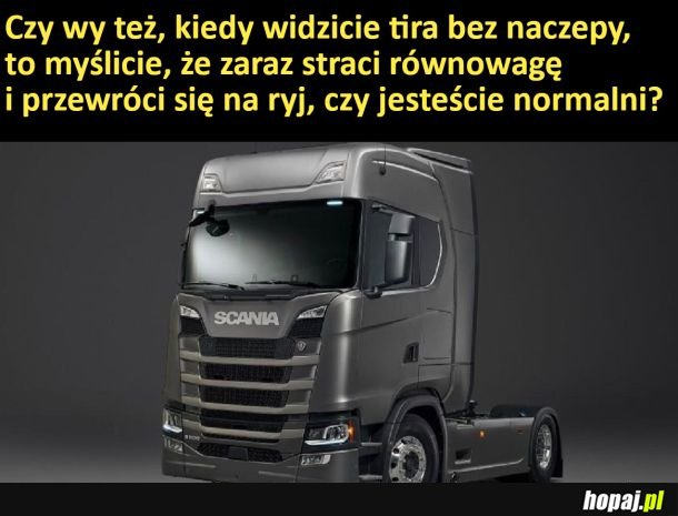 Tiry bez naczepy