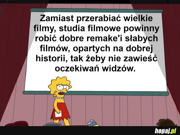 Może by tak ulepszać to co nie wyszło?