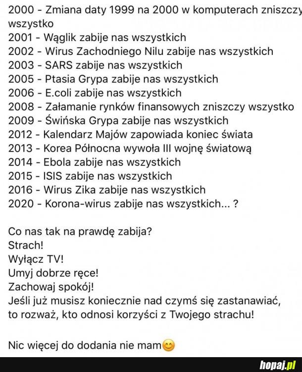 Co roku to samo