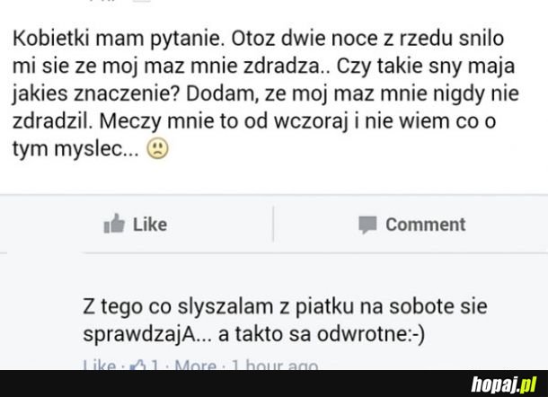 Znaczenie snu