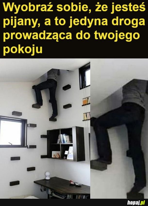 Spałbym wtedy pod tymi schodkami :)