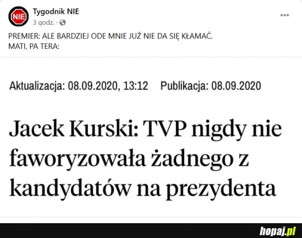 Aż się samo prosi żeby przypomnieć spot, który stacja TVP sama dla Dudy wyprodukowała..