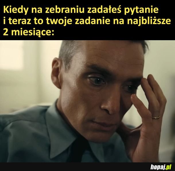 Trzeba się było nie wychylać