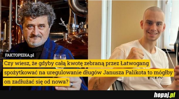 Może drugą zrzutkę dla potrzebującego?