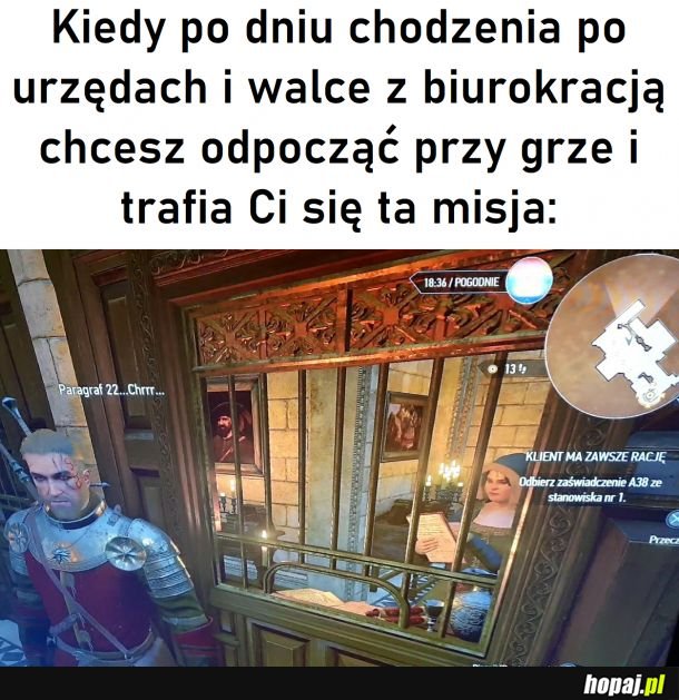 Zaraza z tą biurokracją