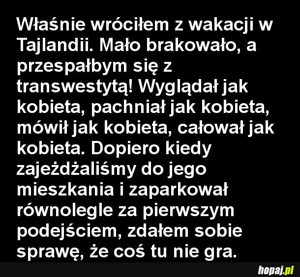 Wakacje w Tajlandii