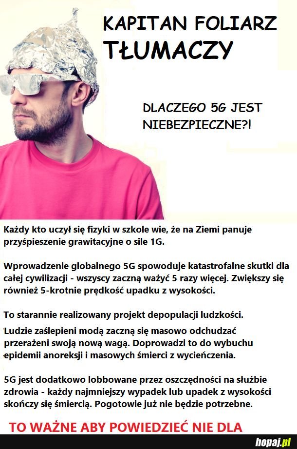 Kapitan Foliarz: I wiesz więcej o 5G