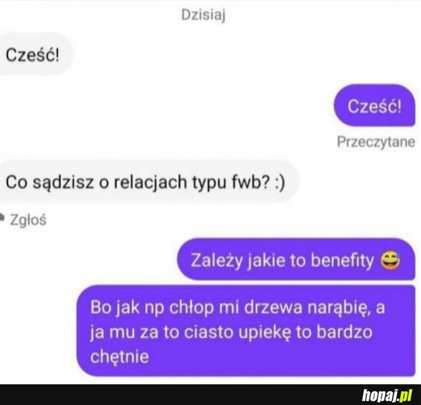 Friends with benefits