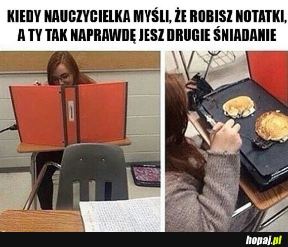 OSZUKUJE SWOJĄ NAUCZYCIELKE