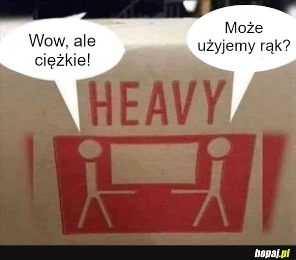 Taki to ciężar