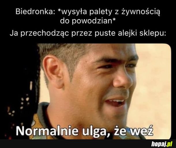 W biedronce